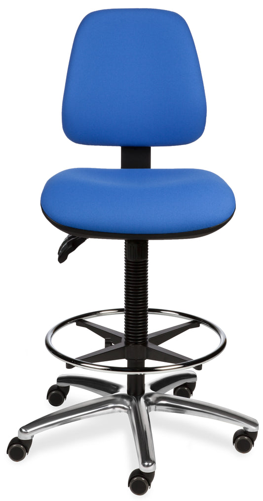 Tex 6126 stof blauw